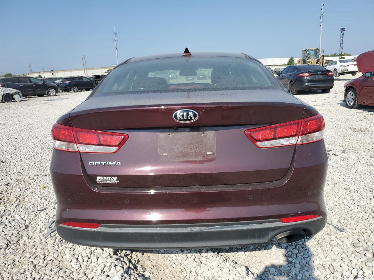 2018 Kia Optima Lx VIN: 5XXGT4L36JG265296 Lot: 69402224