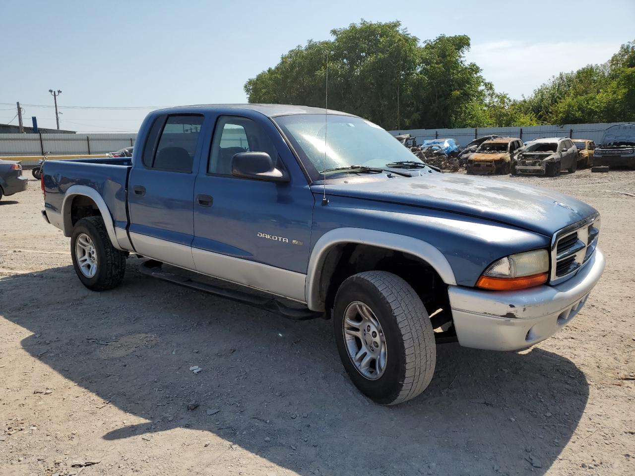 2002 Dodge Dakota Quad Slt VIN: 1B7HG48N52S552705 Lot: 66780874