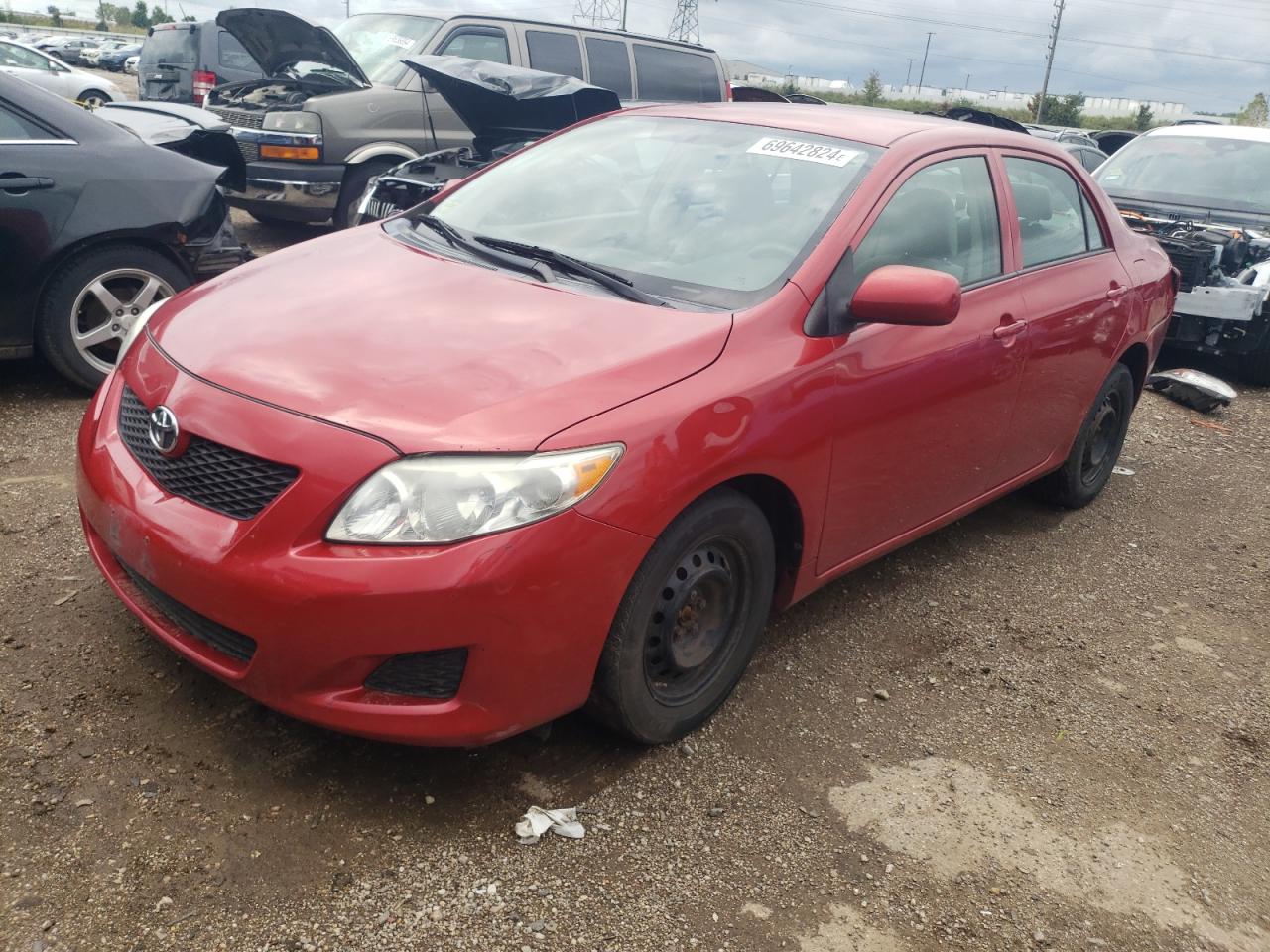 2010 Toyota Corolla Base VIN: 1NXBU4EEXAZ328556 Lot: 69642824