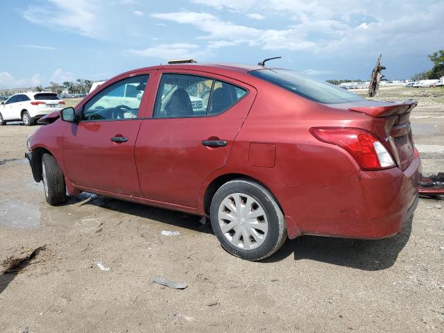  NISSAN VERSA 2016 Красный