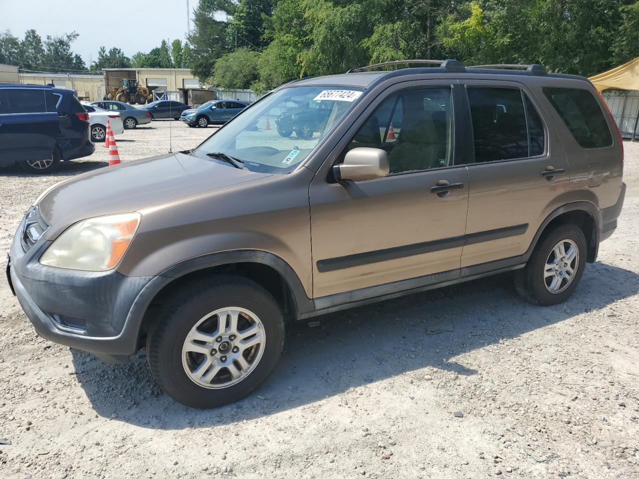 2002 Honda Cr-V Ex продається в Knightdale, NC - Normal Wear
