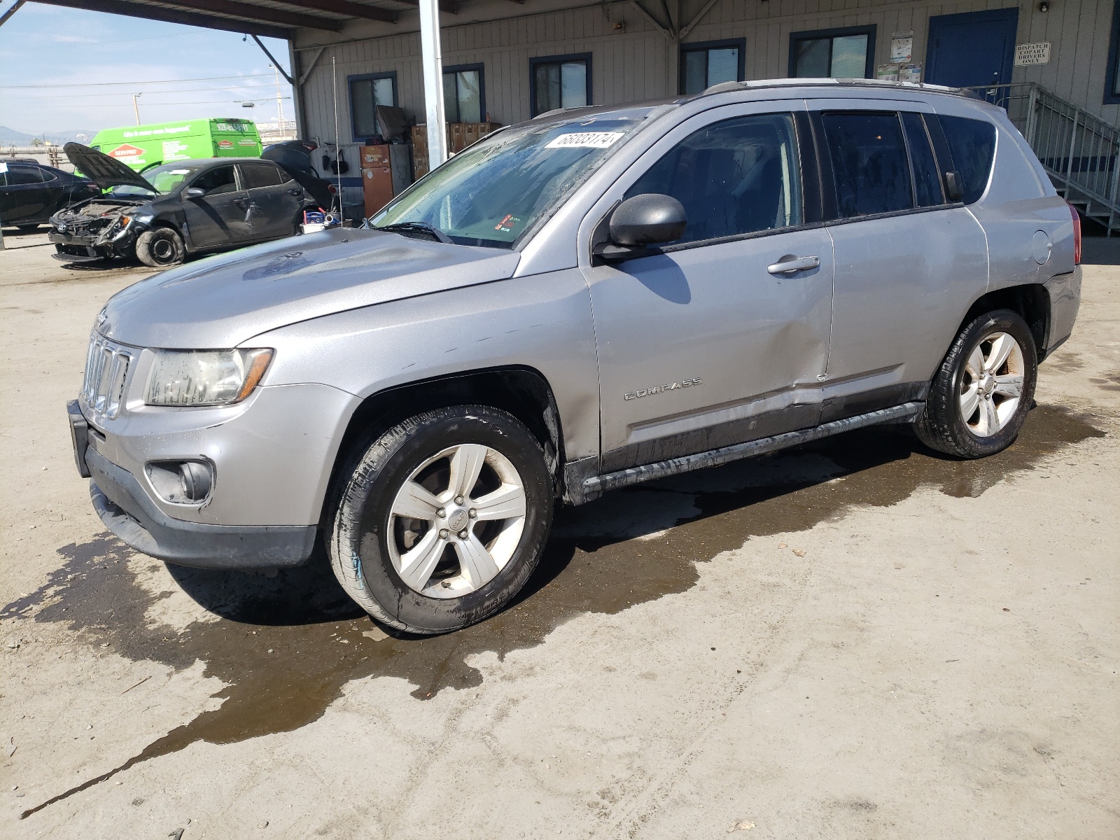 2016 Jeep Compass Sport vin: 1C4NJCBA7GD560403