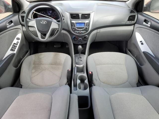  HYUNDAI ACCENT 2012 Czerwony