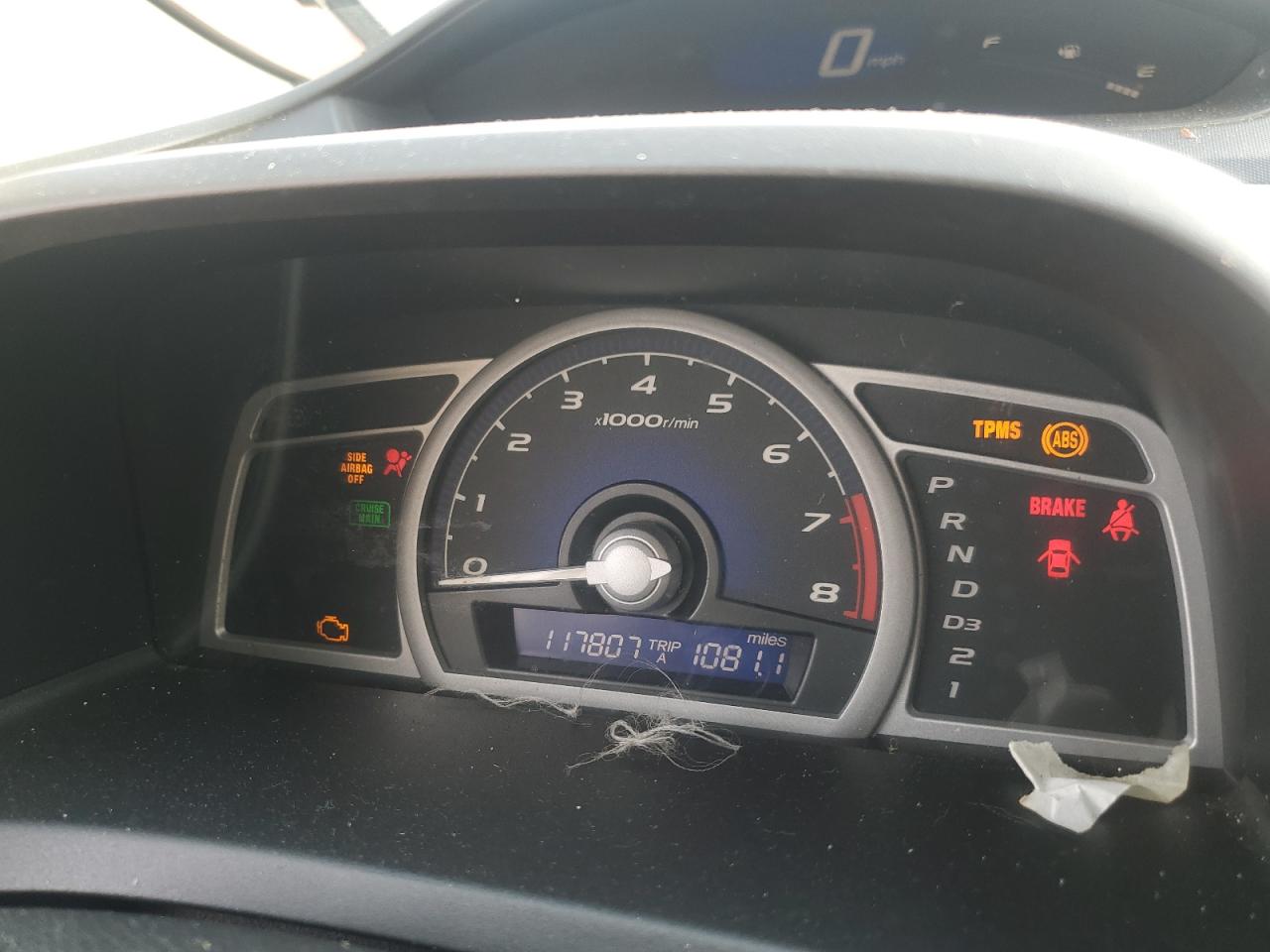 2008 Honda Civic Ex VIN: 2HGFG12838H517798 Lot: 66436574