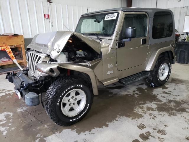 2004 Jeep Wrangler / Tj Sahara de vânzare în Duryea, PA - Front End