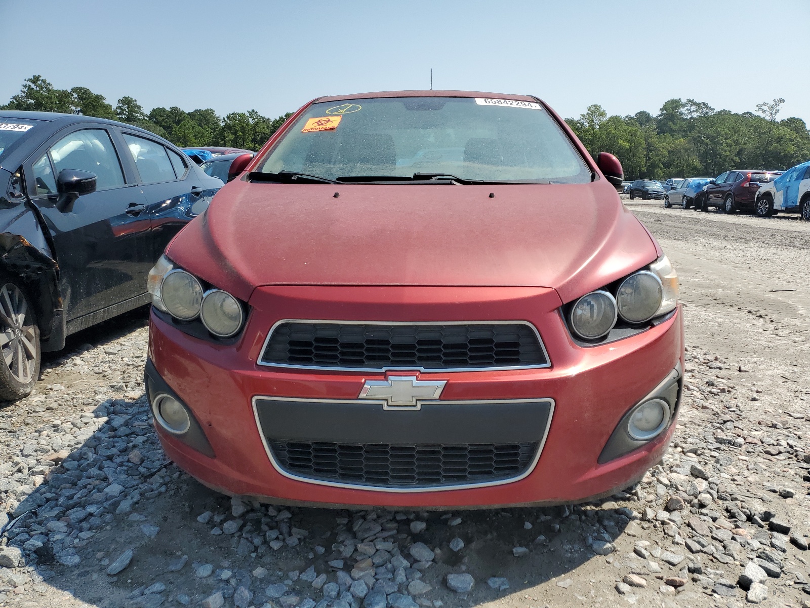 2012 Chevrolet Sonic Lt vin: 1G1JC5SHXC4228251