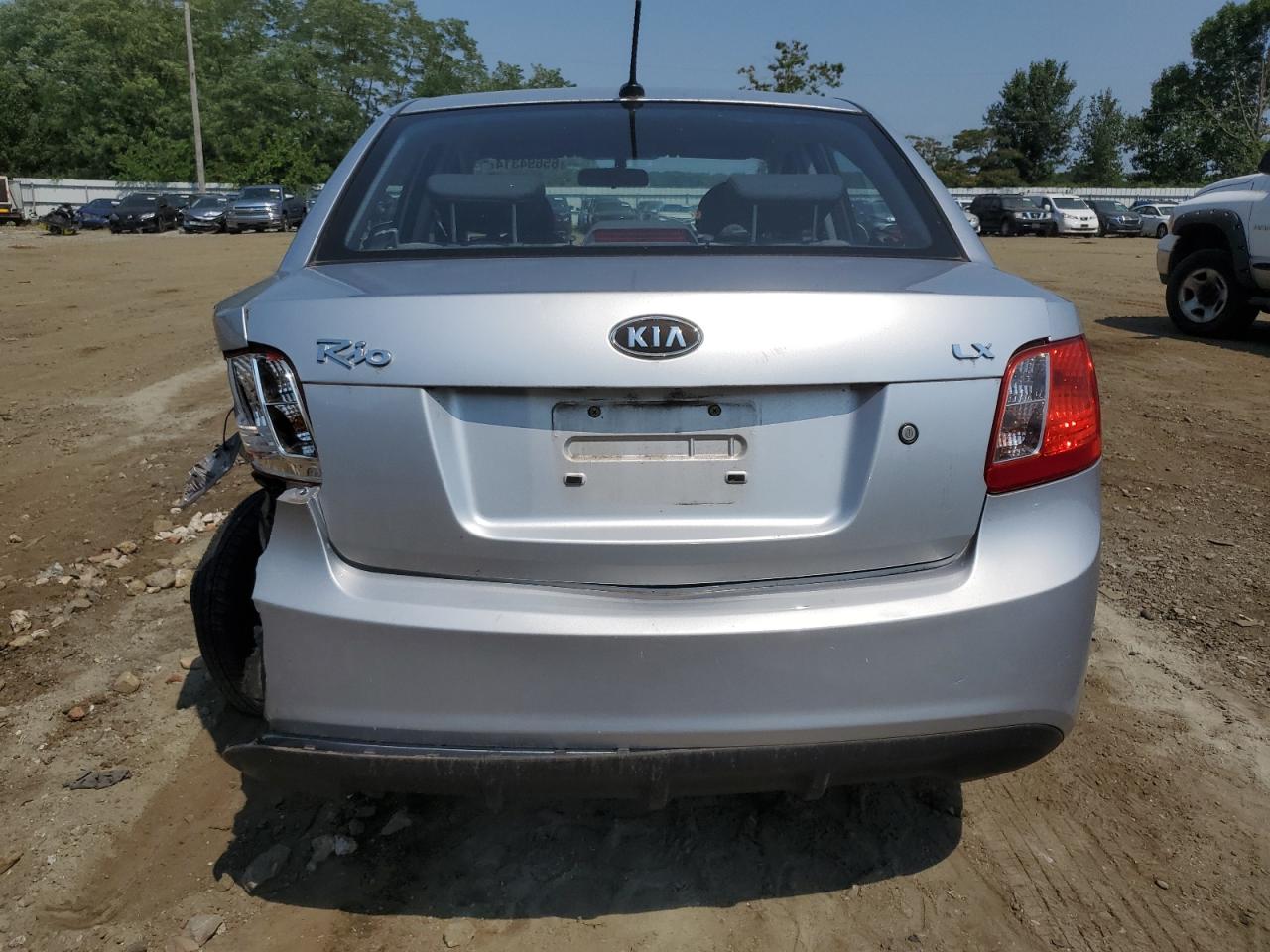 2011 Kia Rio Base VIN: KNADH4A3XB6714323 Lot: 65694314