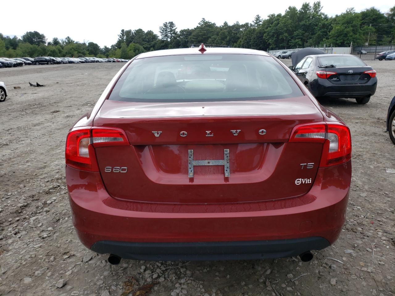 2012 Volvo S60 T5 VIN: YV1622FS6C2034102 Lot: 66078754