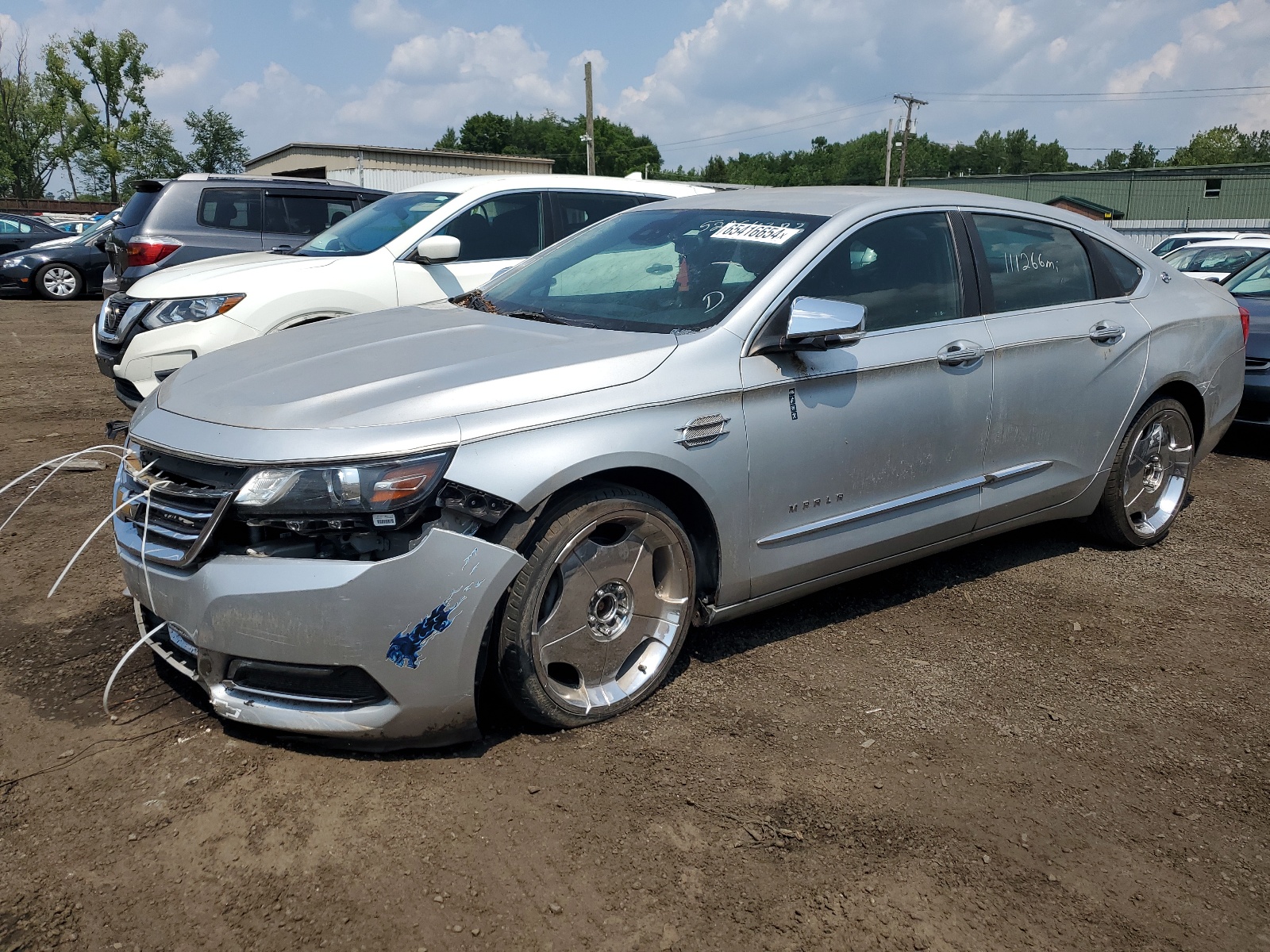 2016 Chevrolet Impala Ltz vin: 1G1145S37GU115686