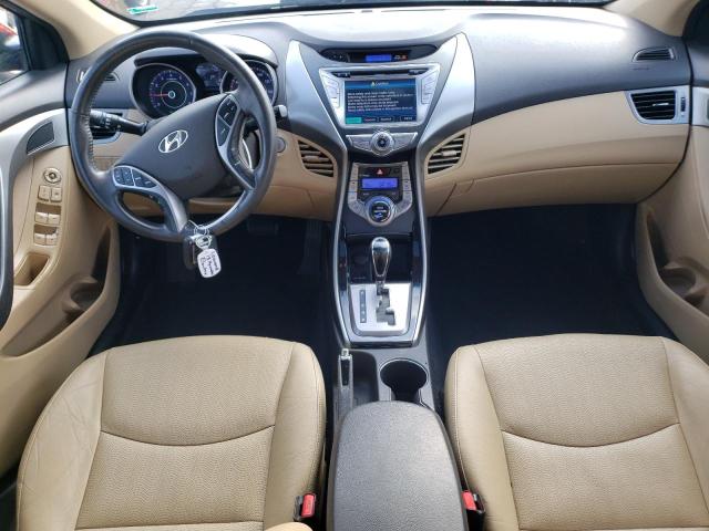  HYUNDAI ELANTRA 2013 Червоний