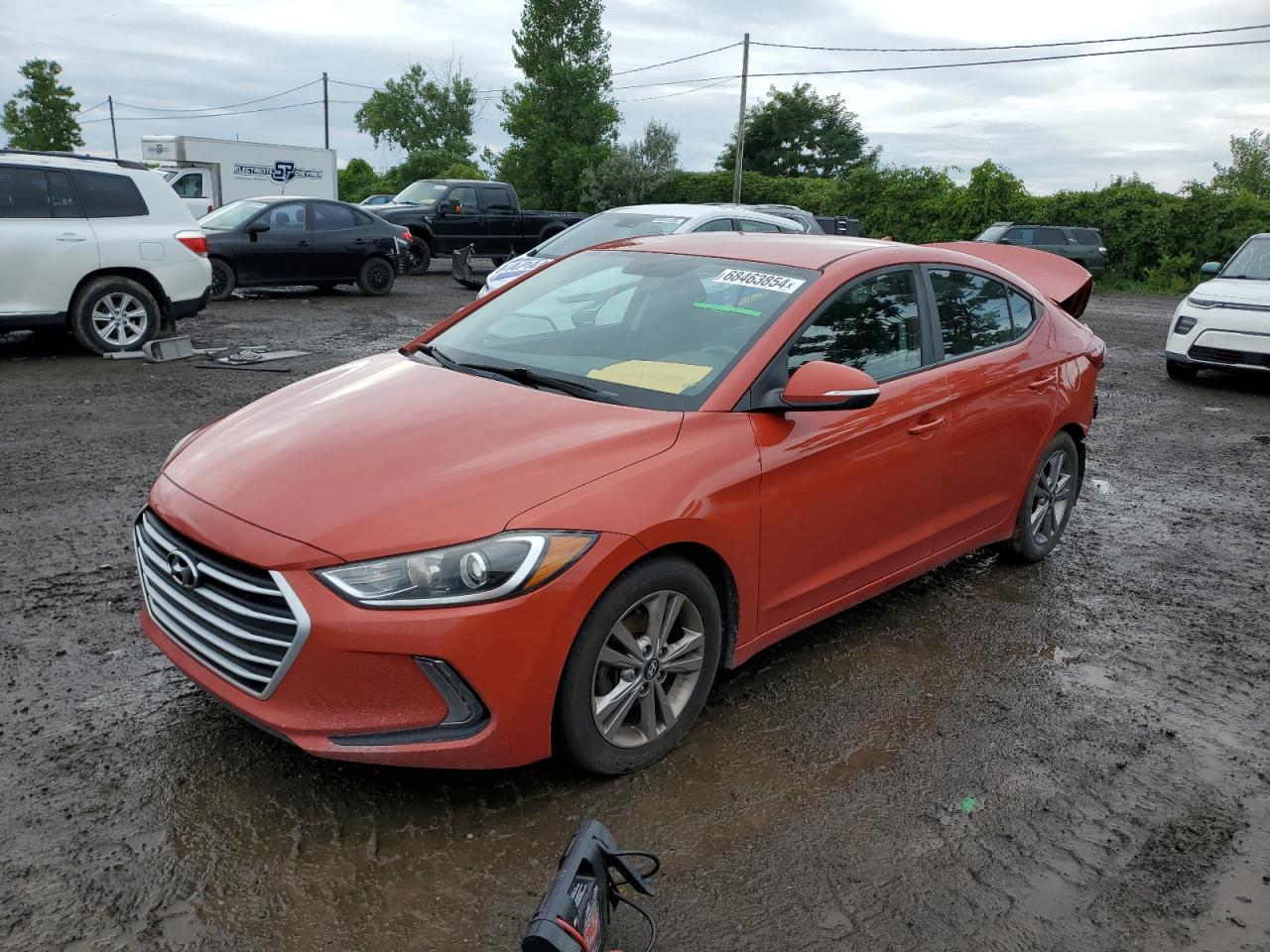 KMHD84LF5JU480401 2018 HYUNDAI ELANTRA - Image 1