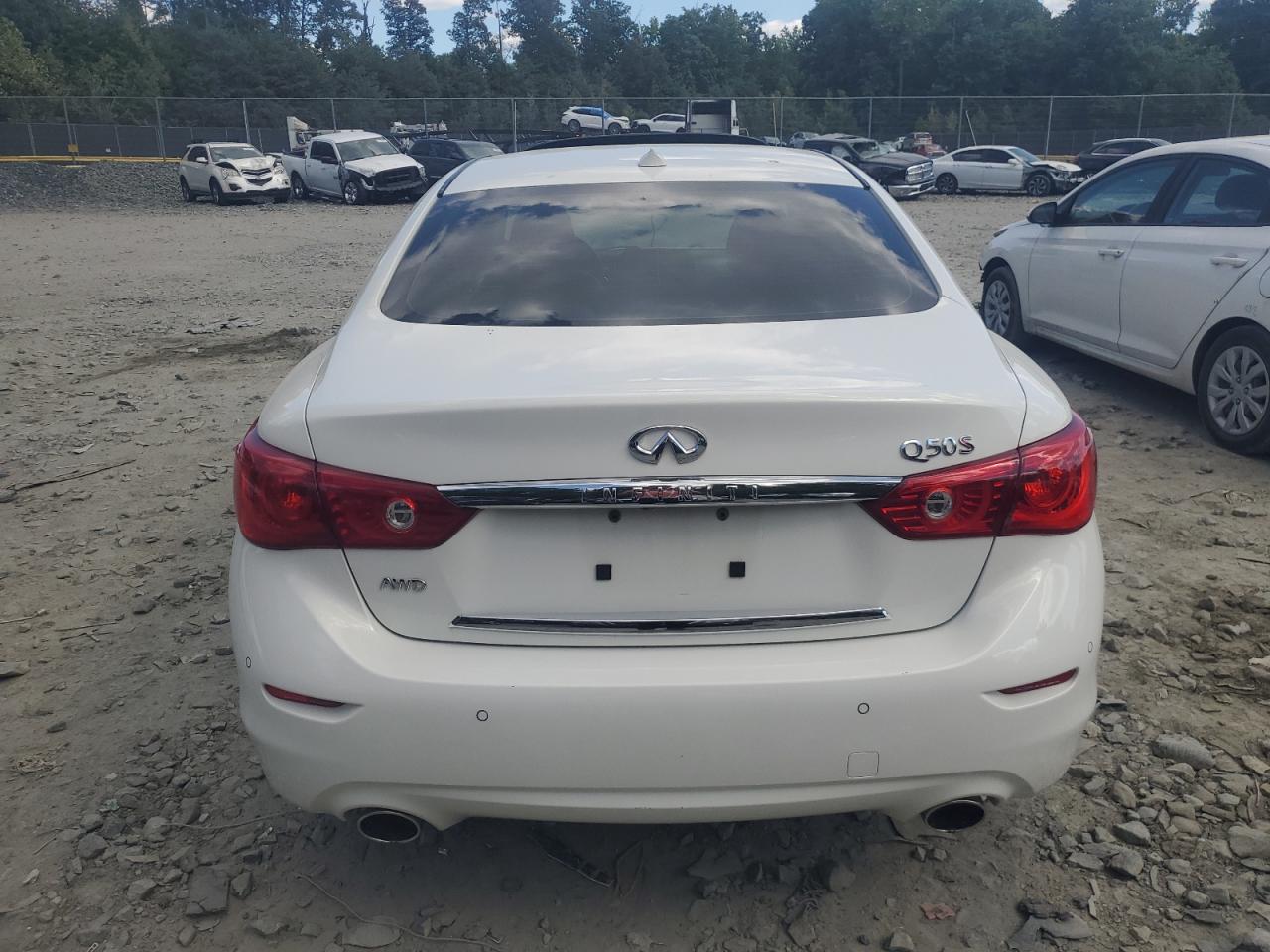 JN1BV7AR5EM689858 2014 Infiniti Q50 Base