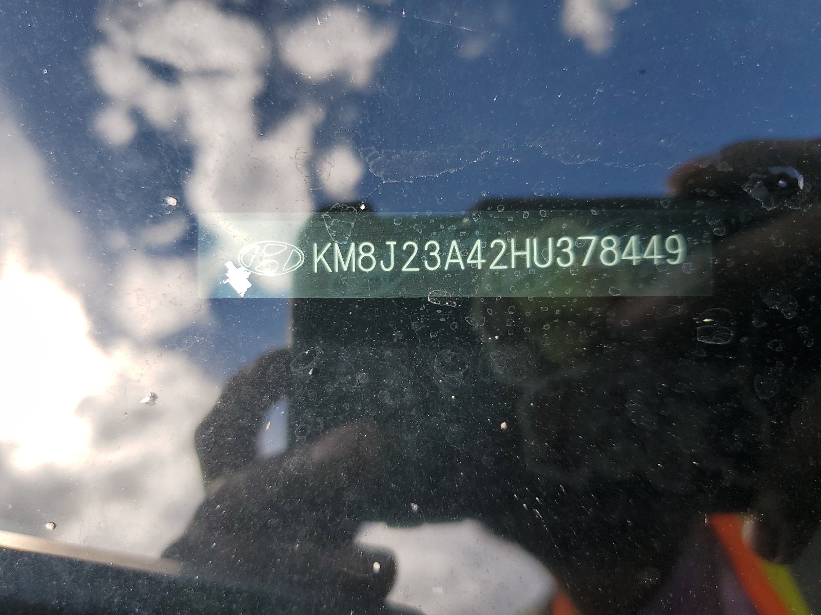 KM8J23A42HU378449 2017 Hyundai Tucson Se