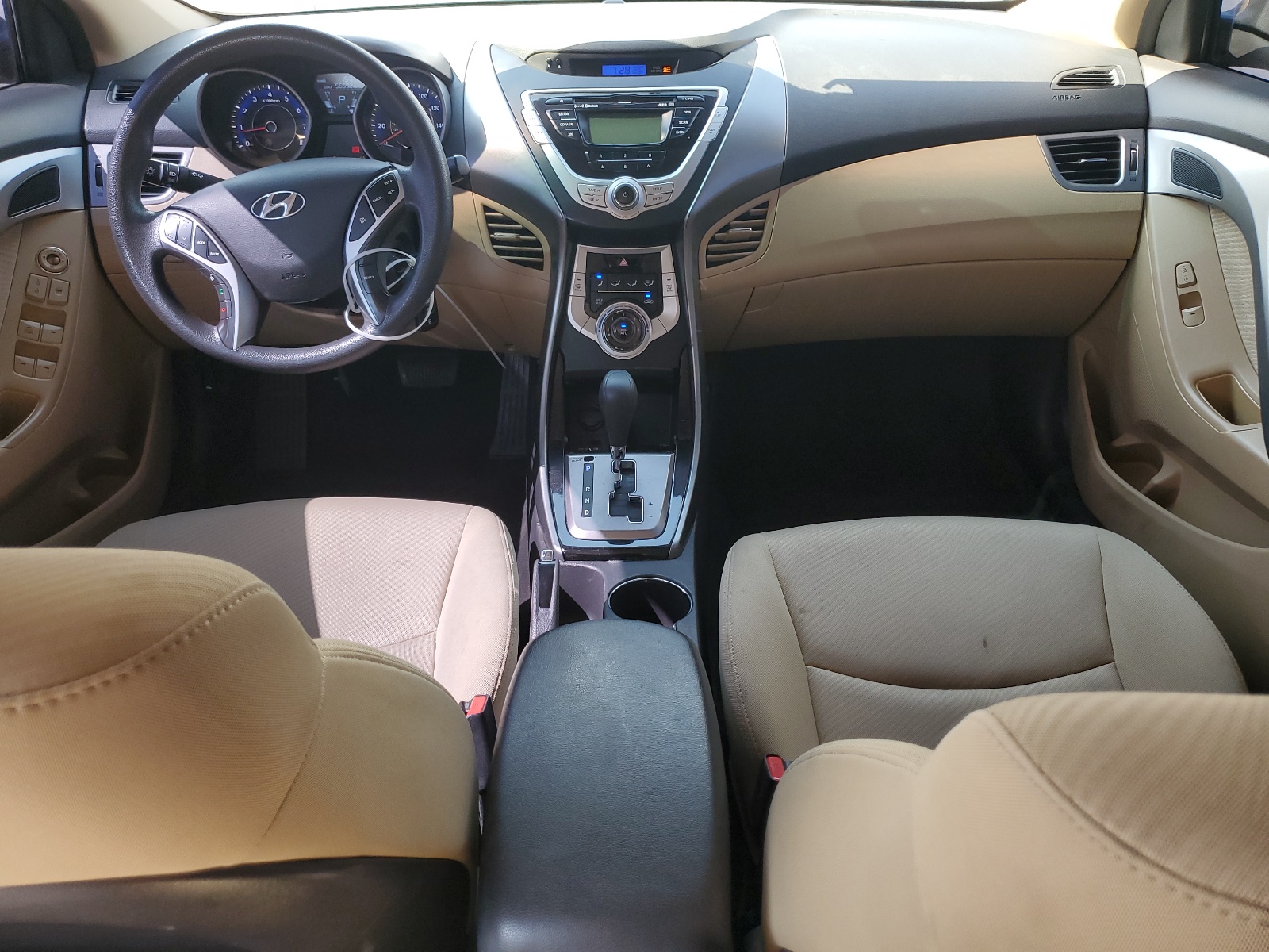 KMHDH4AEXBU133528 2011 Hyundai Elantra Gls