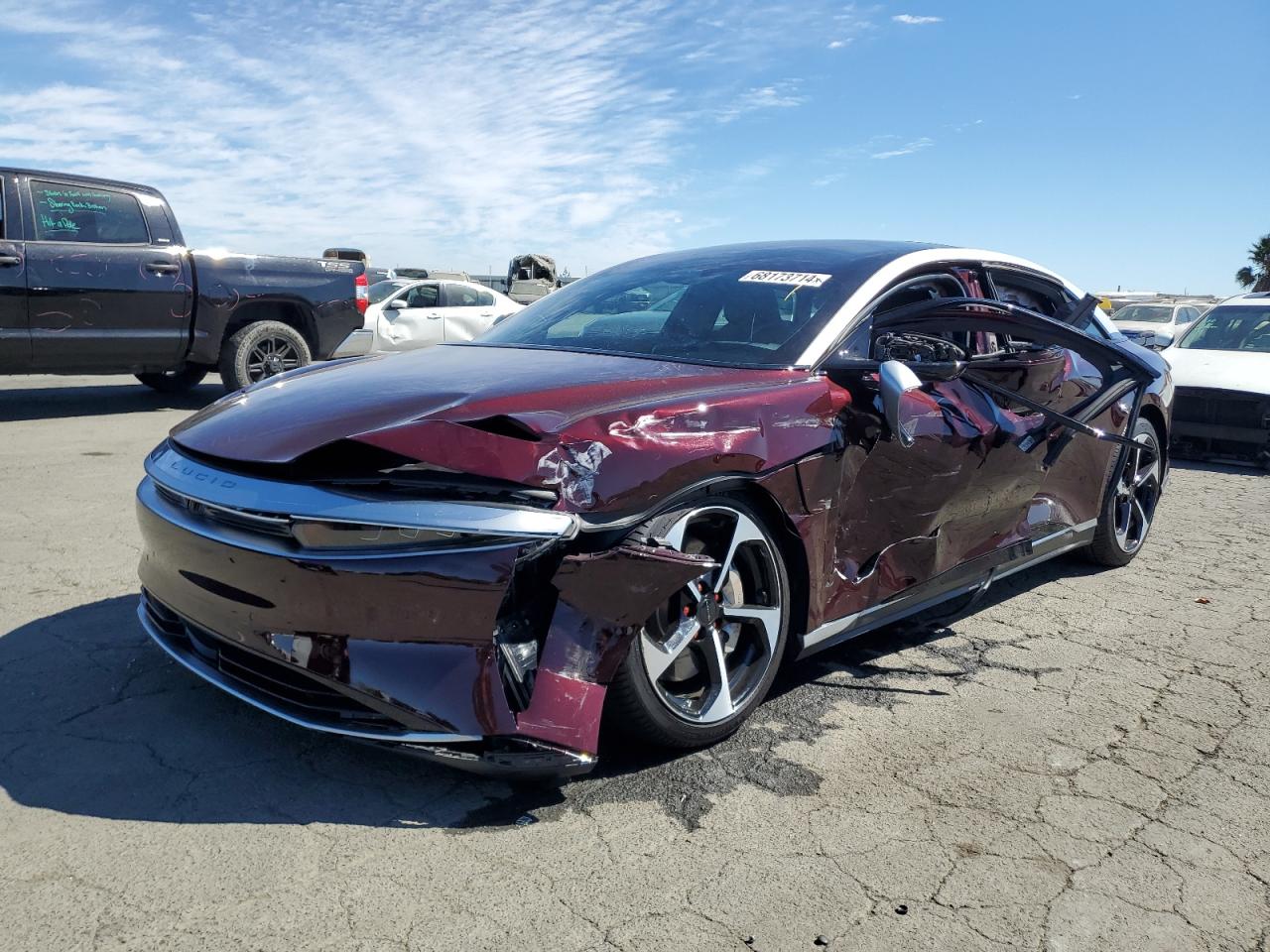 2023 Lucid Motors Air Grand Touring للبيع في Martinez، CA - Side