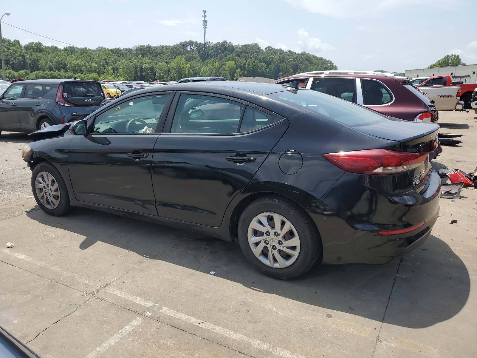 2017 Hyundai Elantra Se vin: KMHD74LF0HU424802