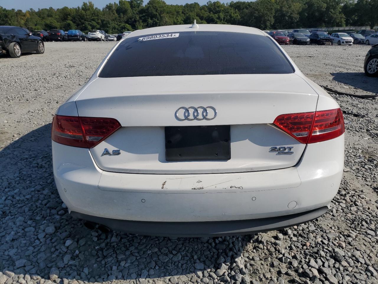 2010 Audi A5 Premium Plus VIN: WAULFAFR4AA048410 Lot: 69803534