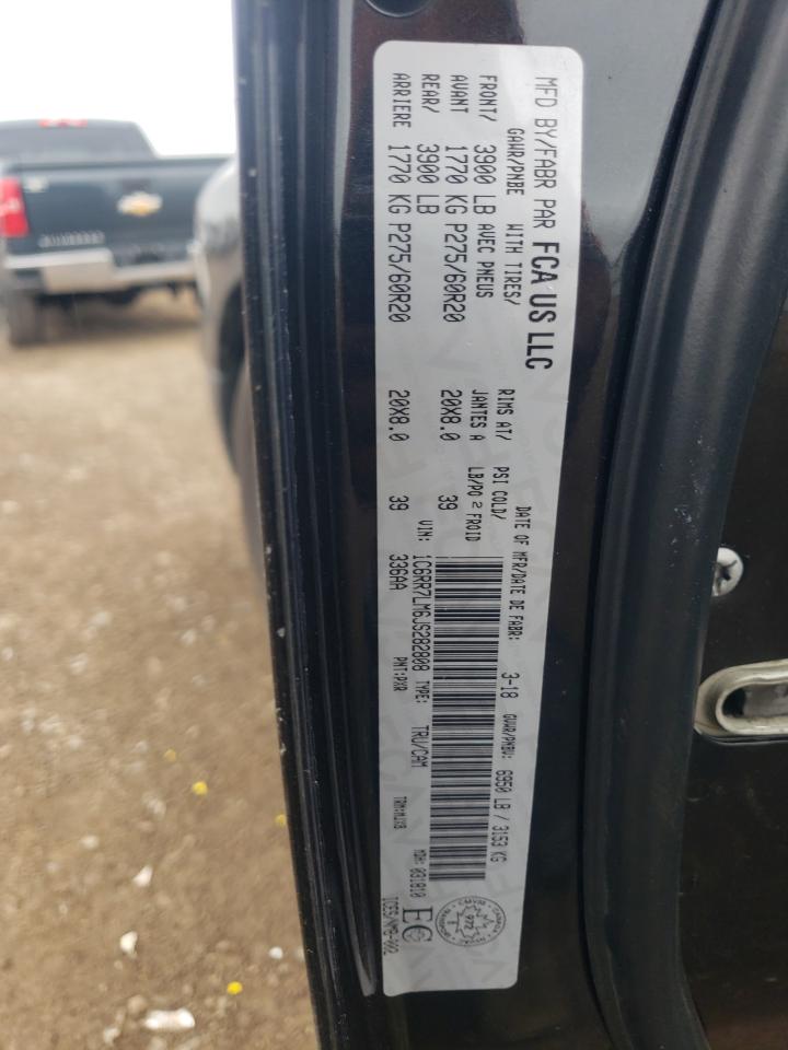 2018 Ram 1500 Slt VIN: 1C6RR7LM6JS282808 Lot: 65114874