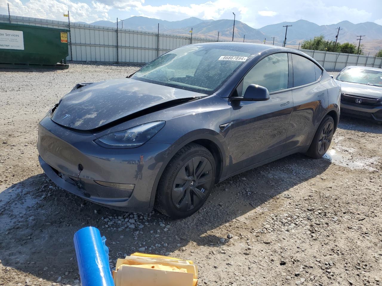 2023 Tesla Model Y VIN: 7SAYGDEE0PF897278 Lot: 66867894