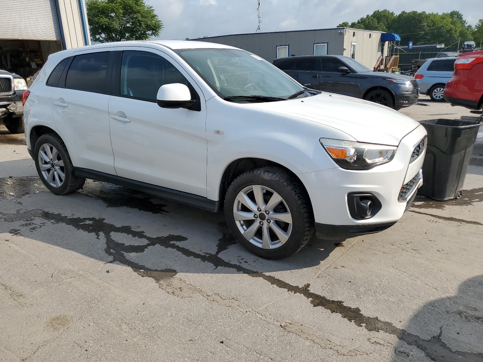 2014 Mitsubishi Outlander Sport Es vin: 4A4AR3AU7EE023212