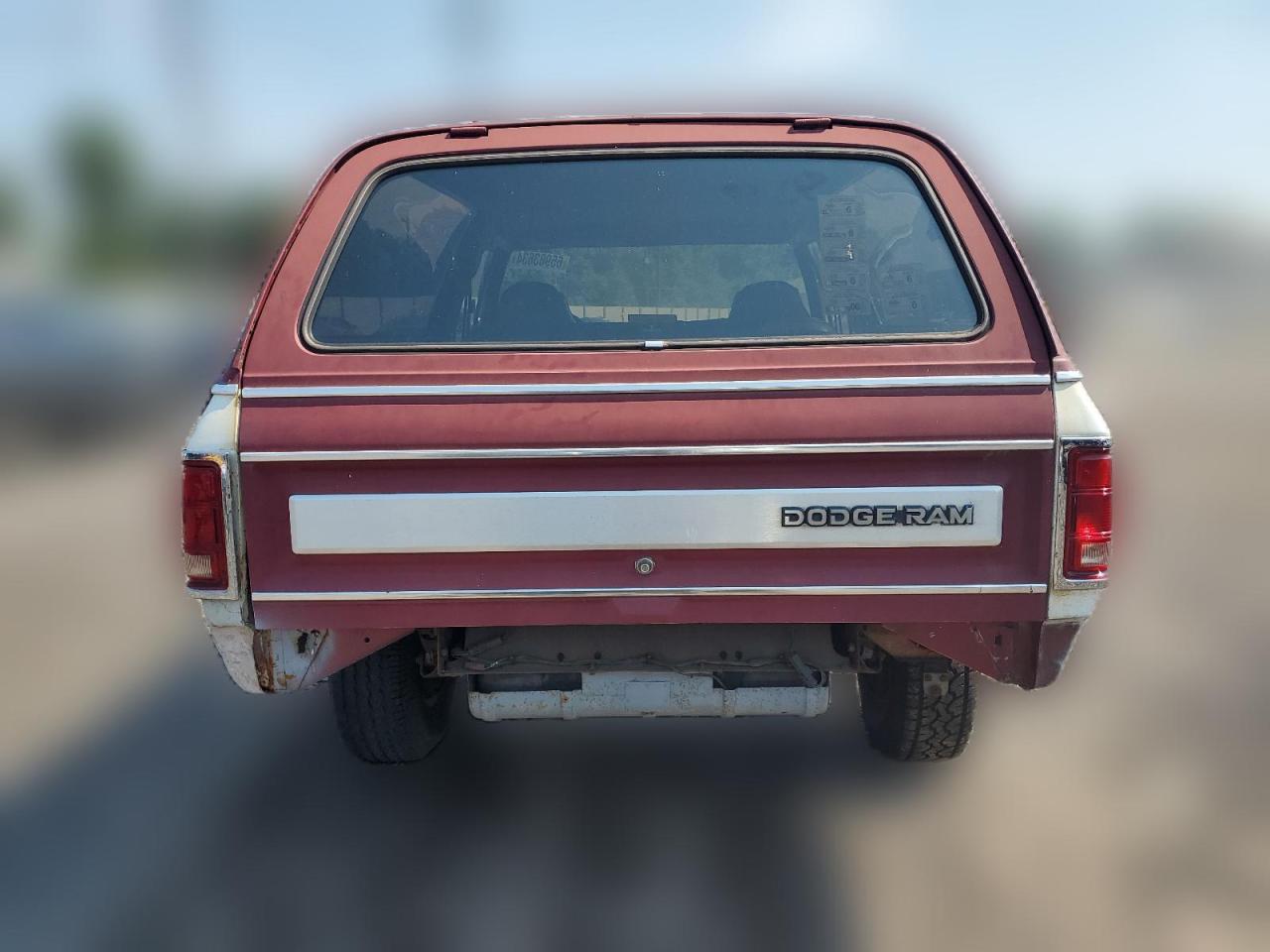 1987 Dodge Ramcharger Aw-100 VIN: 3B4GW12T5HM701083 Lot: 65983634