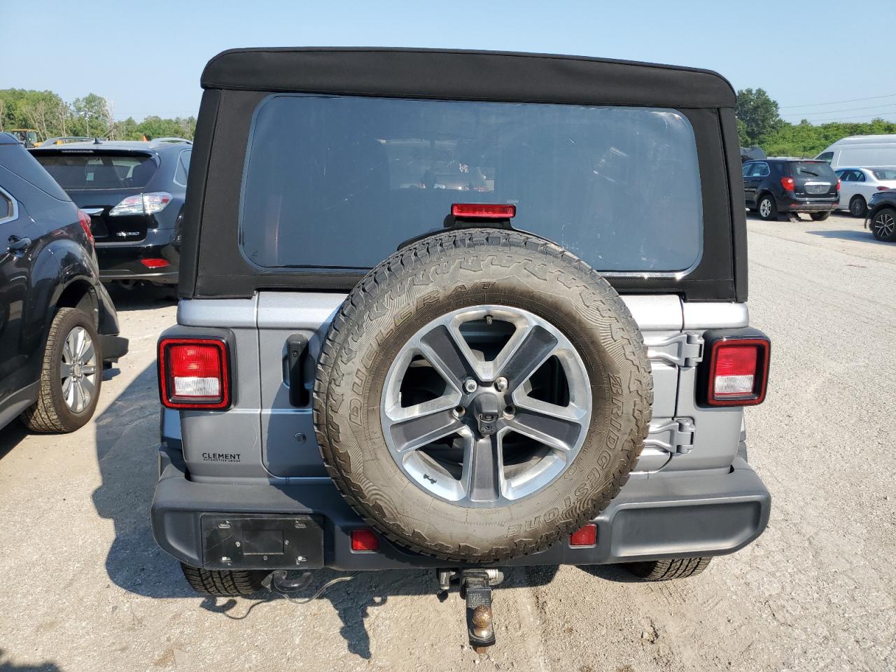 2019 Jeep Wrangler Unlimited Sahara VIN: 1C4HJXEG9KW548593 Lot: 65830304