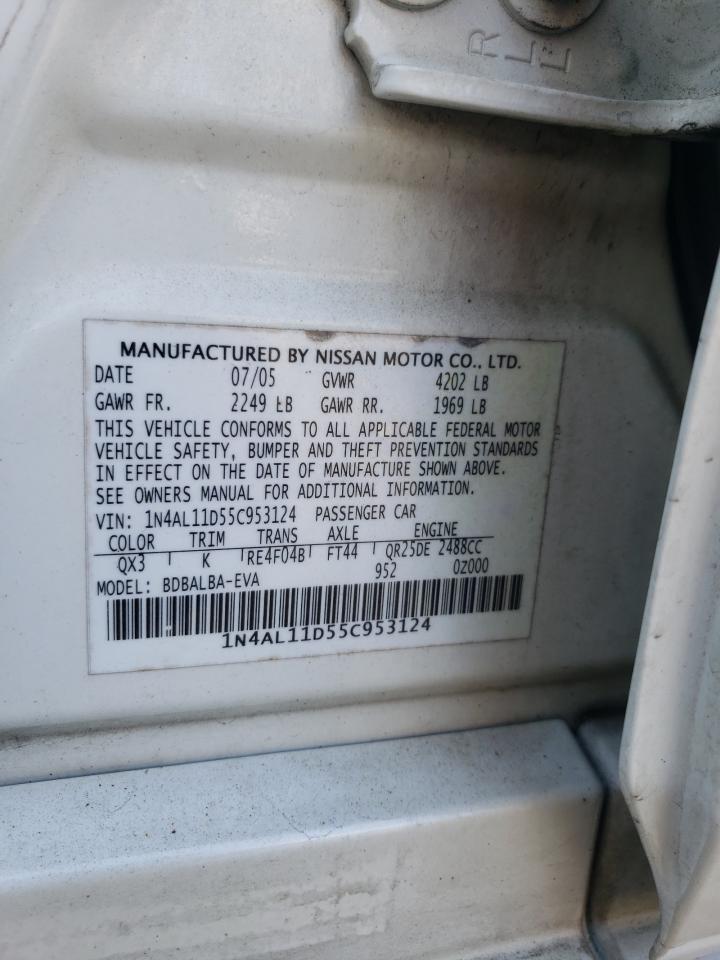 1N4AL11D55C953124 2005 Nissan Altima S