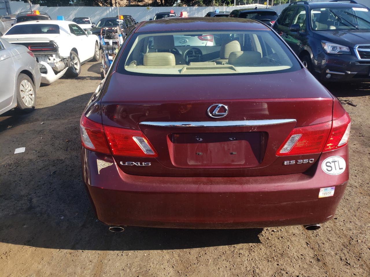 2008 Lexus Es 350 VIN: JTHBJ46G282240327 Lot: 66952514
