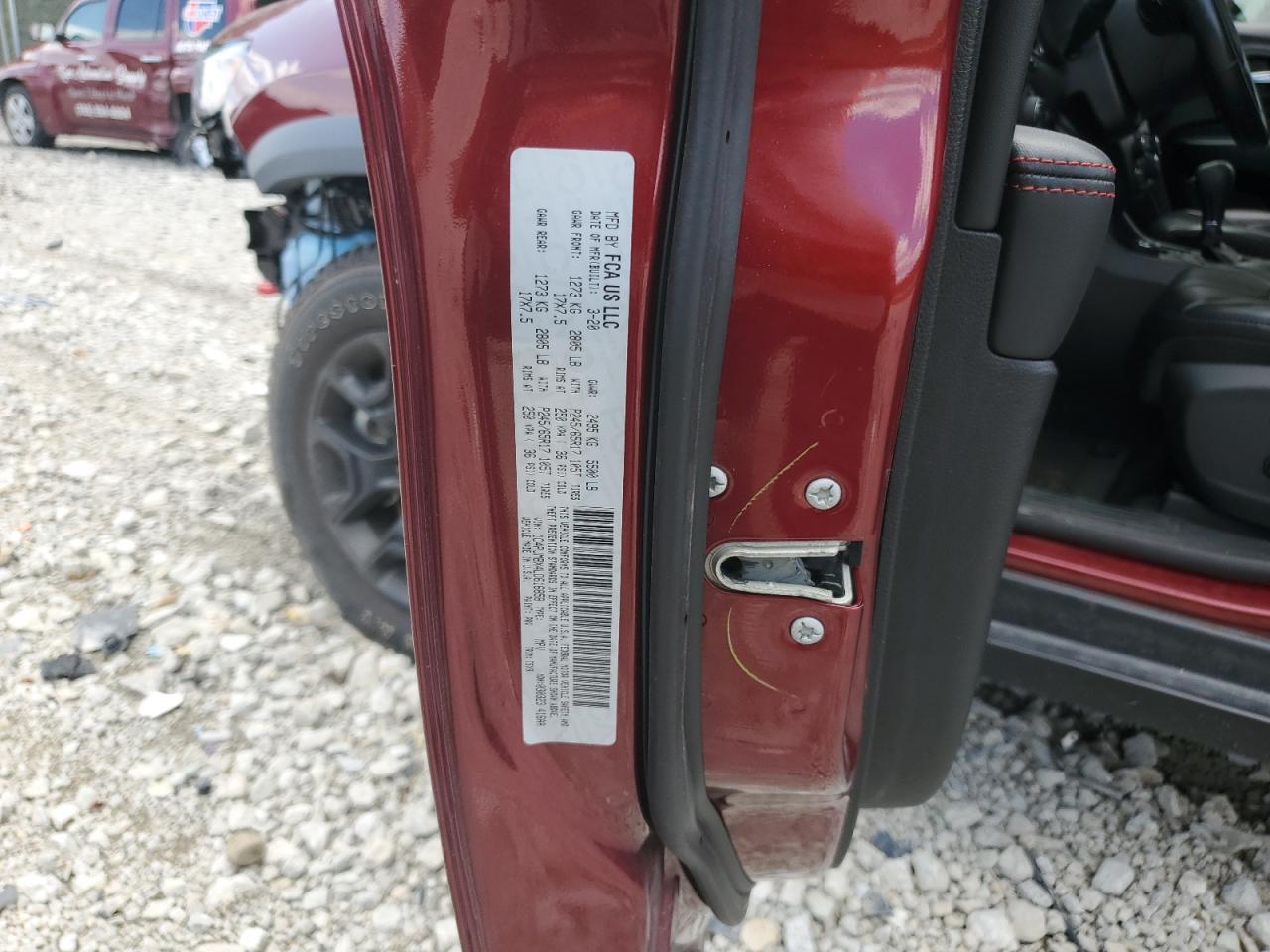 2020 Jeep Cherokee Trailhawk VIN: 1C4PJMBX4LD616858 Lot: 67930524