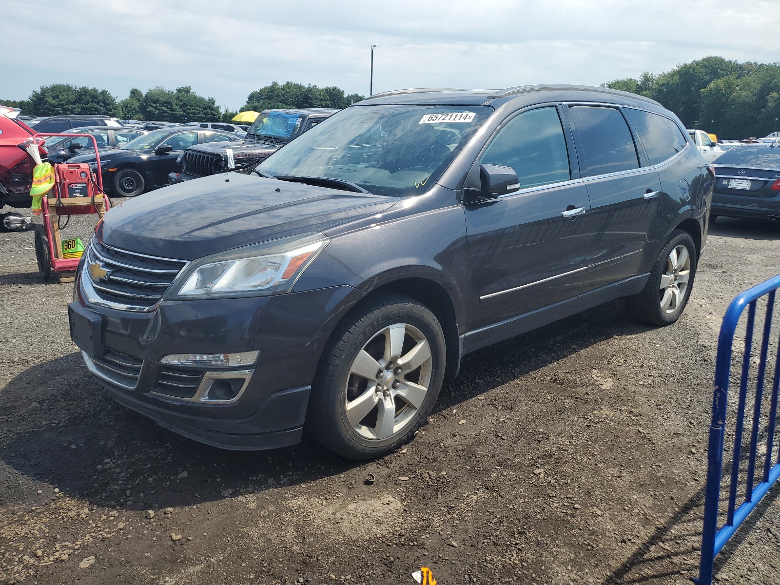 2015 Chevrolet Traverse Ltz vin: 1GNKVJKD4FJ283173