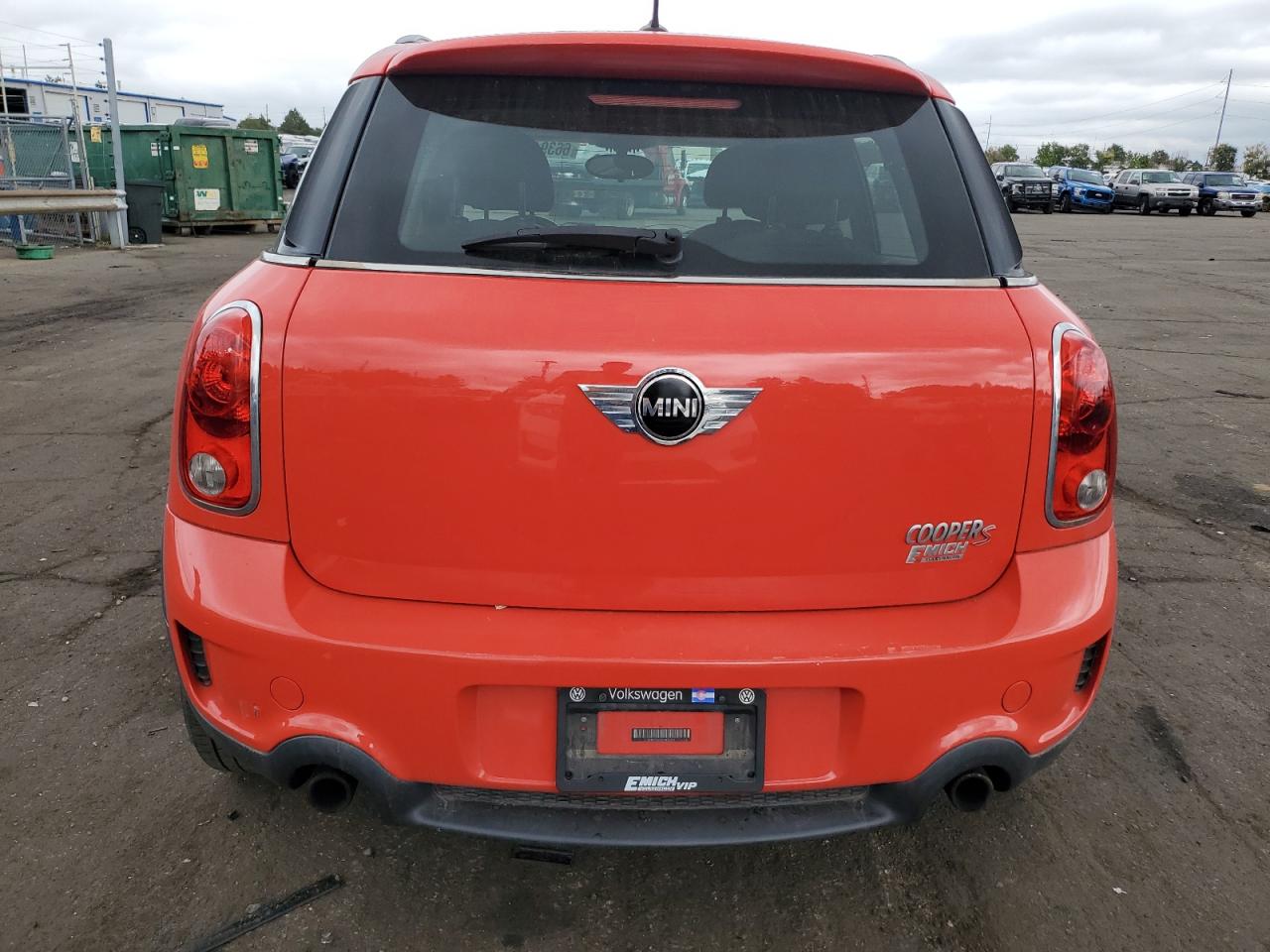 2011 Mini Cooper S Countryman VIN: WMWZC5C55BWL54063 Lot: 66394814