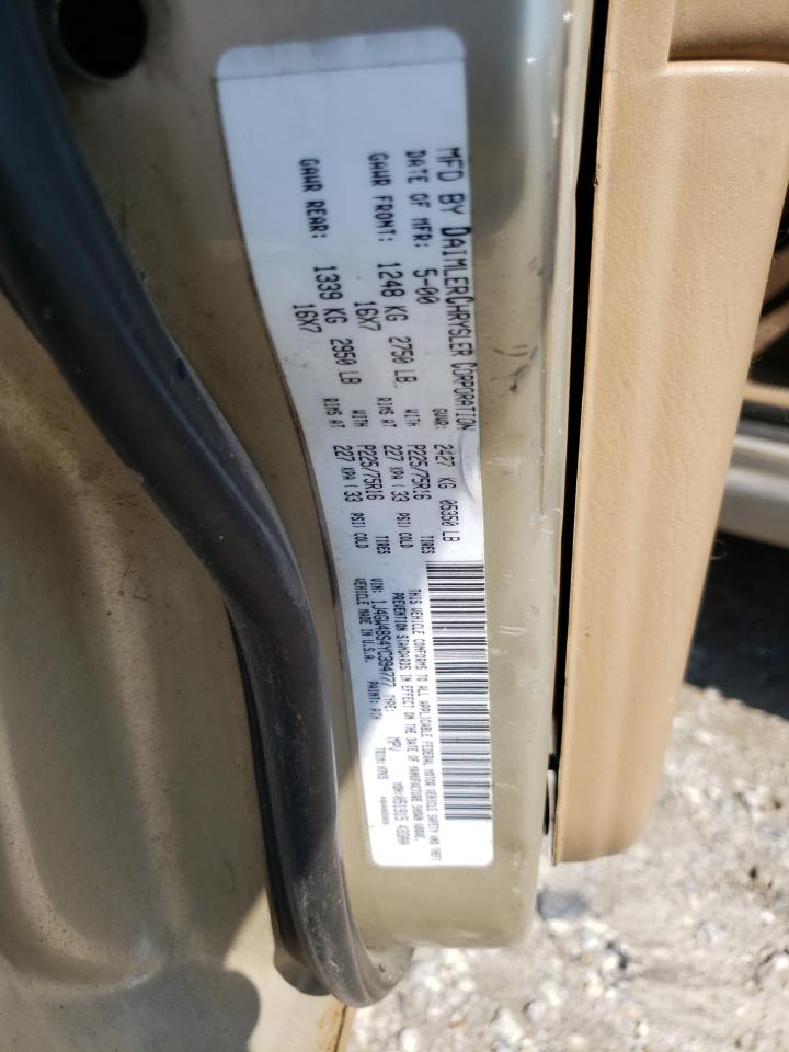 2000 Jeep Grand Cherokee Laredo VIN: 1J4GW48S4YC394777 Lot: 65447474