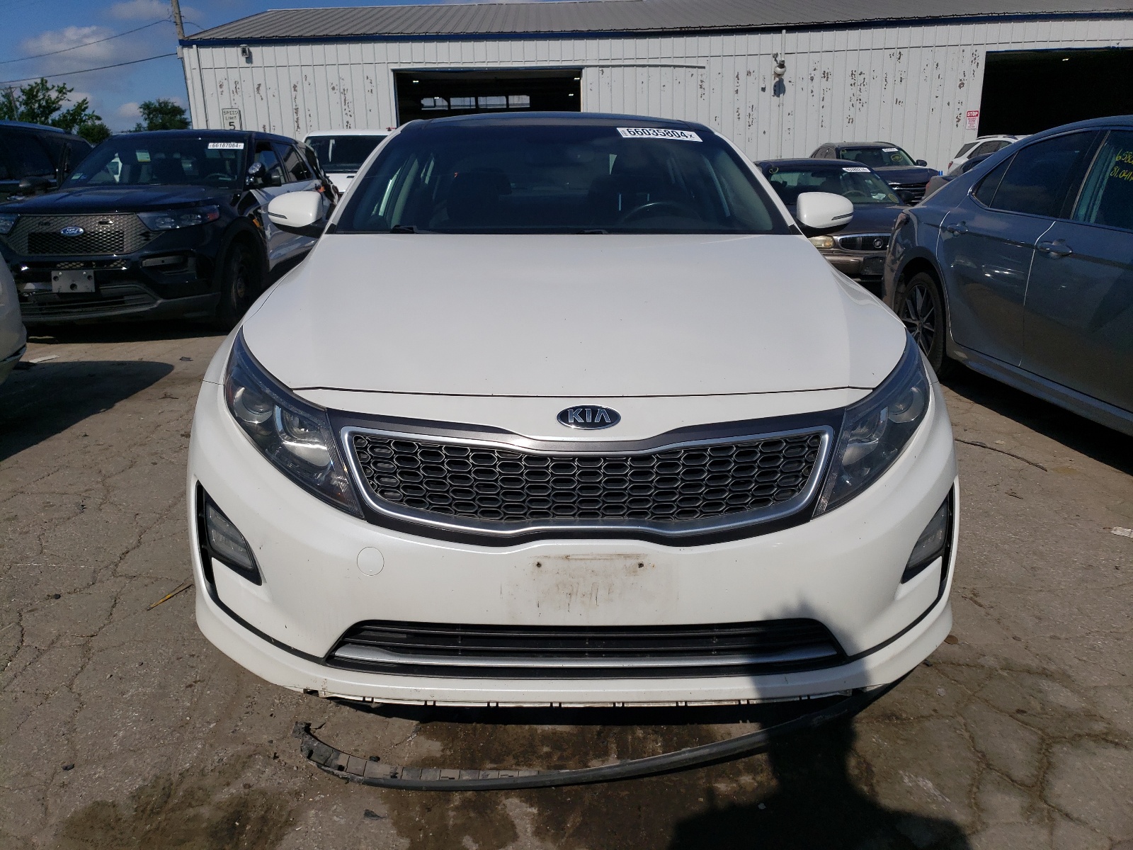 2014 Kia Optima Hybrid vin: KNAGN4AD3E5064890