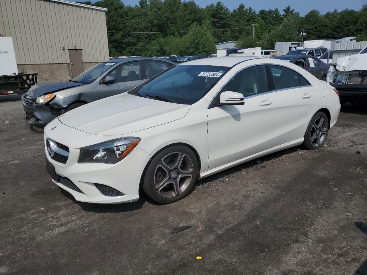 VIN WDDSJ4EB1EN151792 2014 MERCEDES-BENZ CLA-CLASS no.1