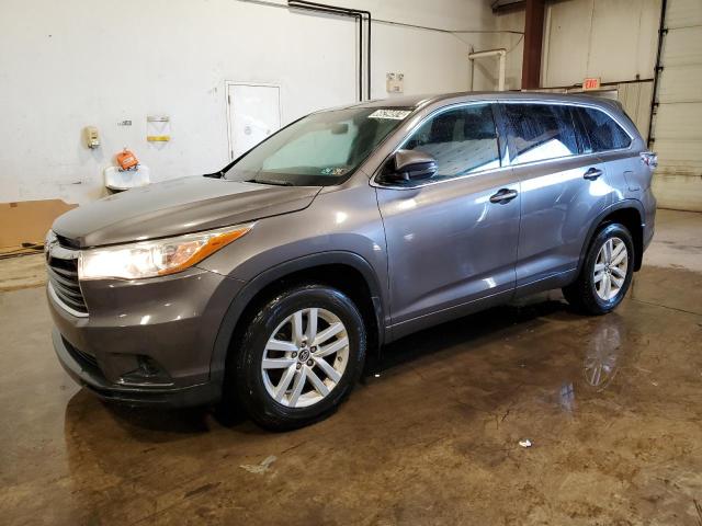 2016 Toyota Highlander Le zu verkaufen in Pennsburg, PA - Side