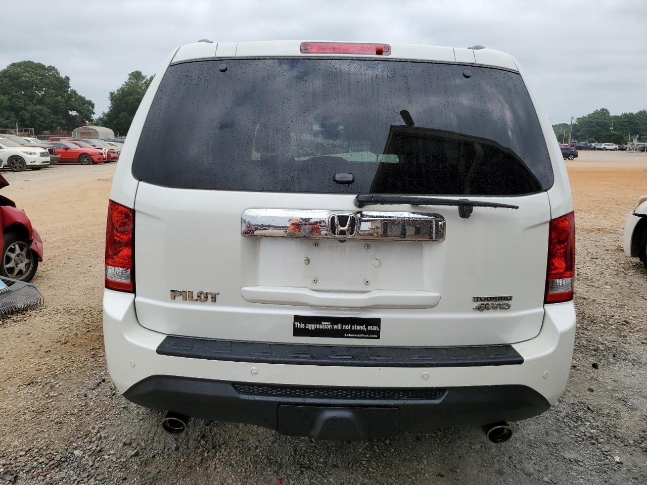 2014 Honda Pilot Touring VIN: 5FNYF4H92EB027687 Lot: 66617594