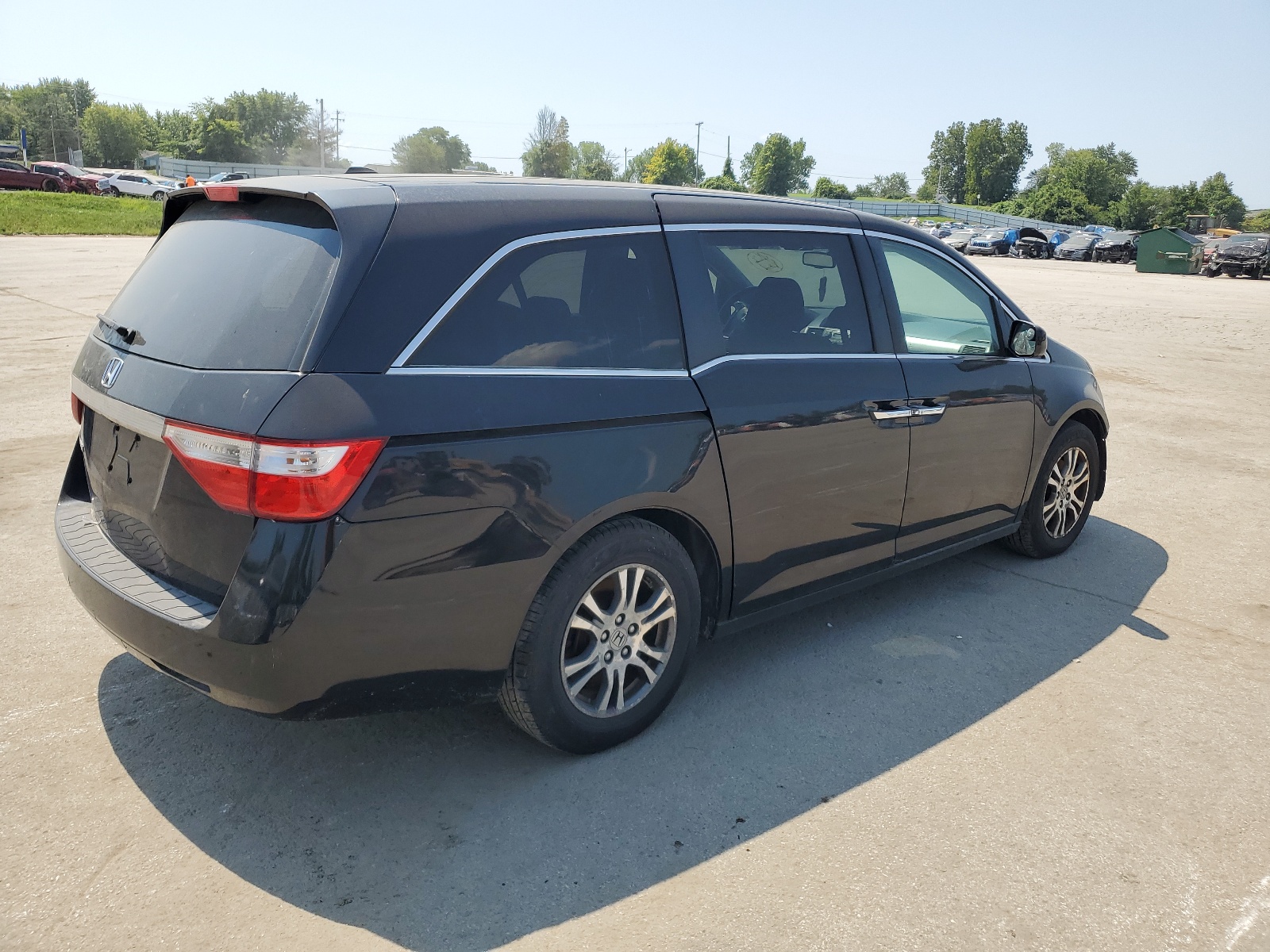 2013 Honda Odyssey Exl vin: 5FNRL5H66DB053796