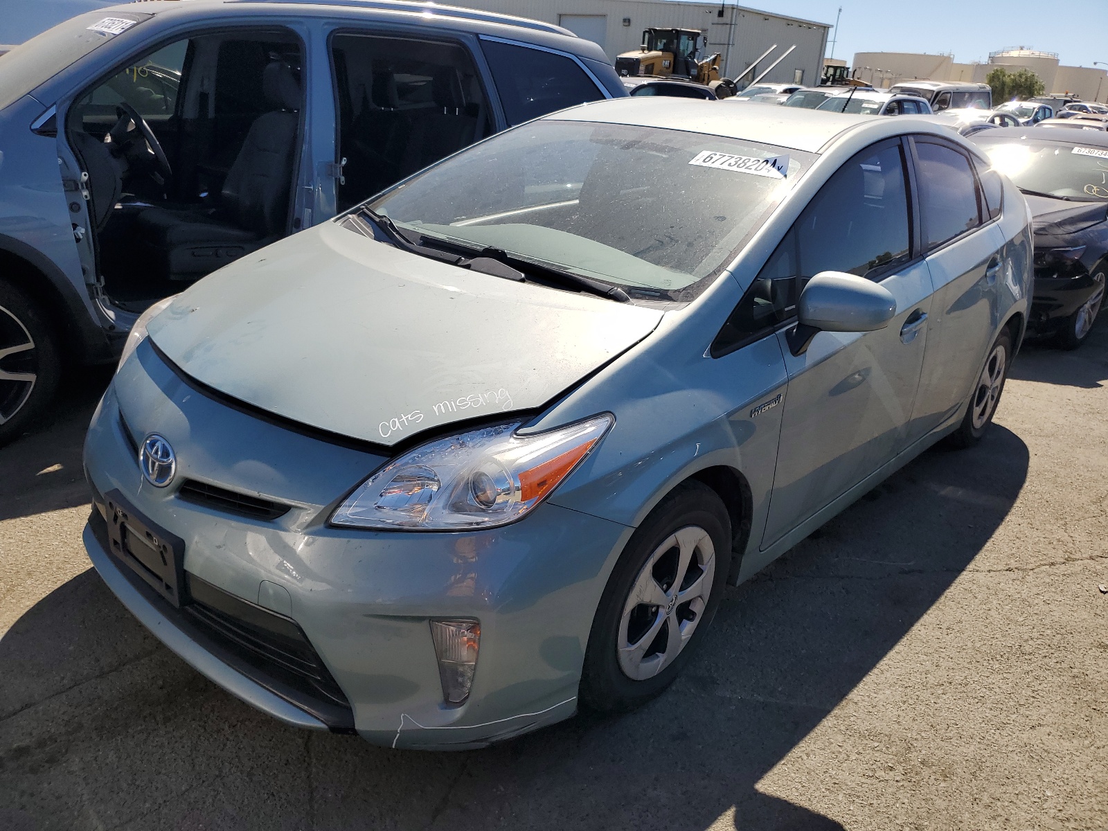 JTDKN3DUXE1861163 2014 Toyota Prius