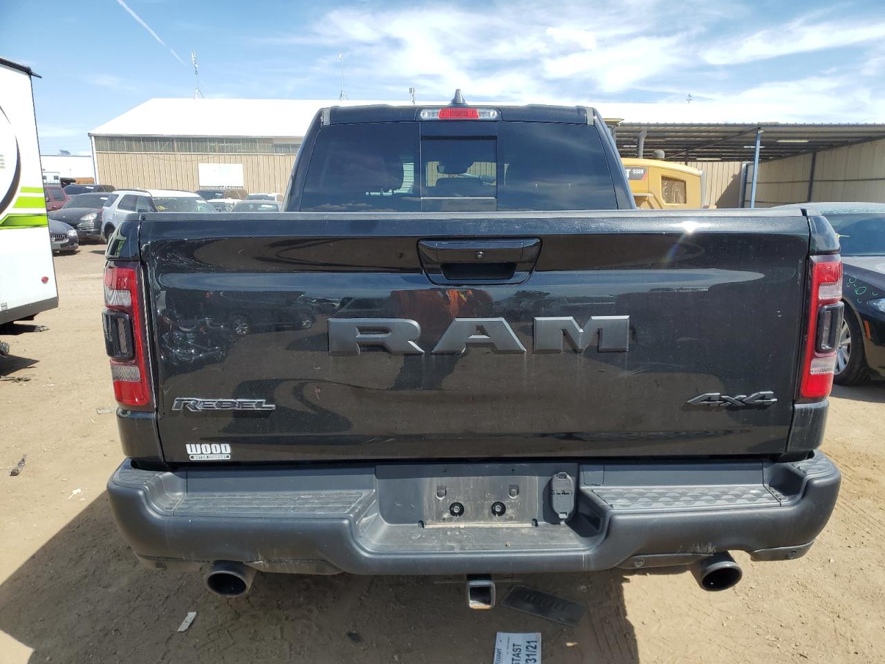 2022 Ram 1500 Rebel VIN: 1C6SRFLTXNN206502 Lot: 68694374