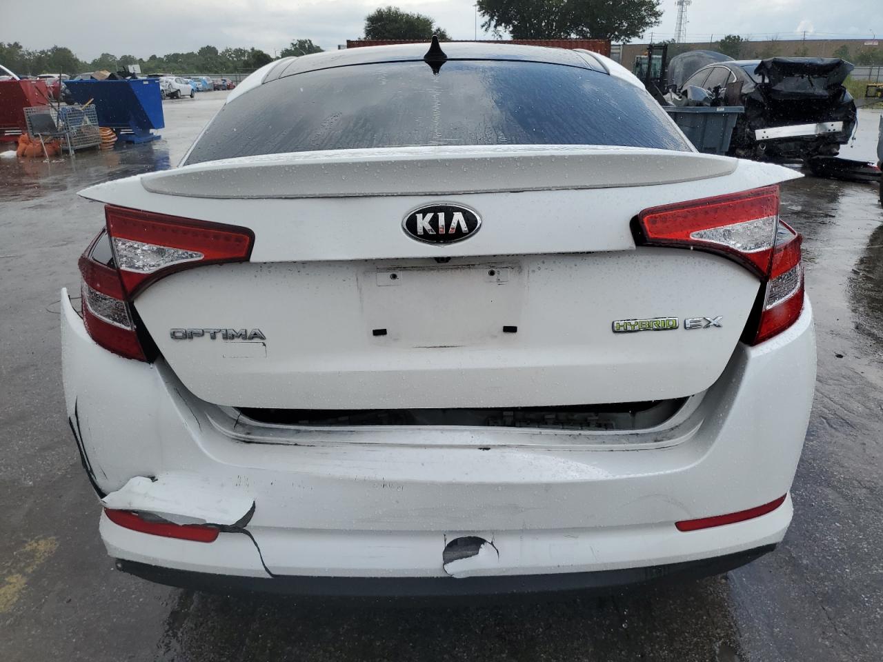 2013 Kia Optima Hybrid VIN: KNAGM4AD9D5058271 Lot: 67535484