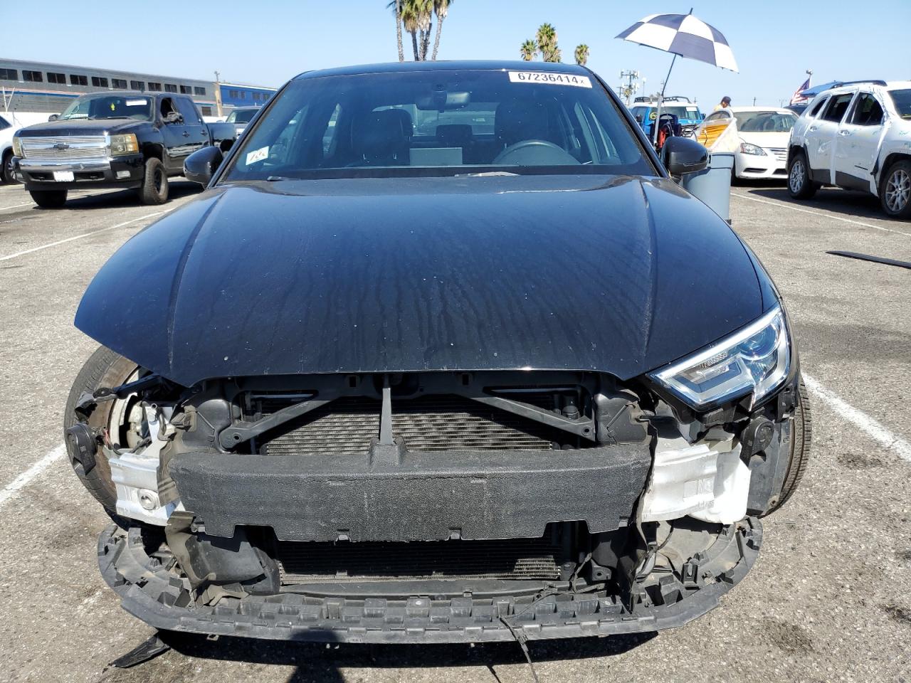 2018 Audi A3 Premium VIN: WAUAUGFF6J1091328 Lot: 67236414