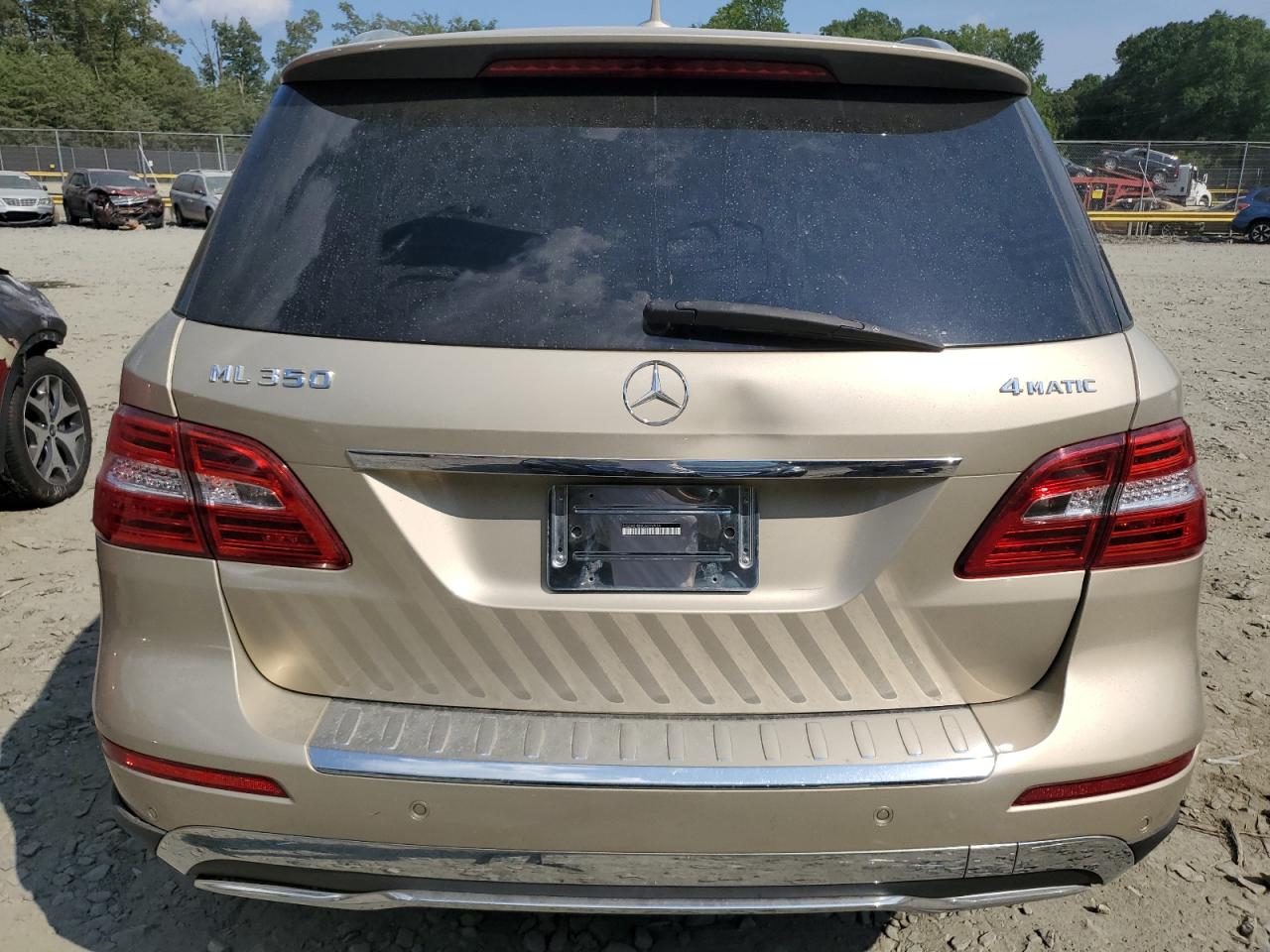 2012 Mercedes-Benz Ml 350 4Matic VIN: 4JGDA5HB8CA076934 Lot: 65820214