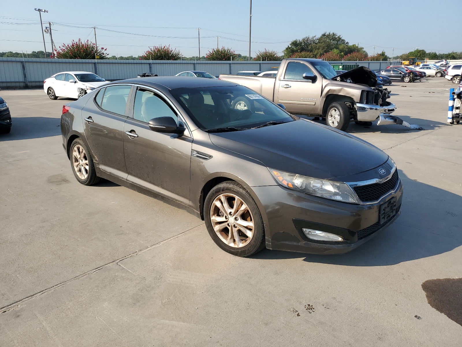 2012 Kia Optima Lx vin: 5XXGM4A72CG019576