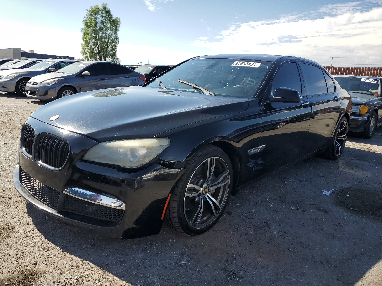 2012 BMW 740 Li vin: WBAKB4C57CC575343