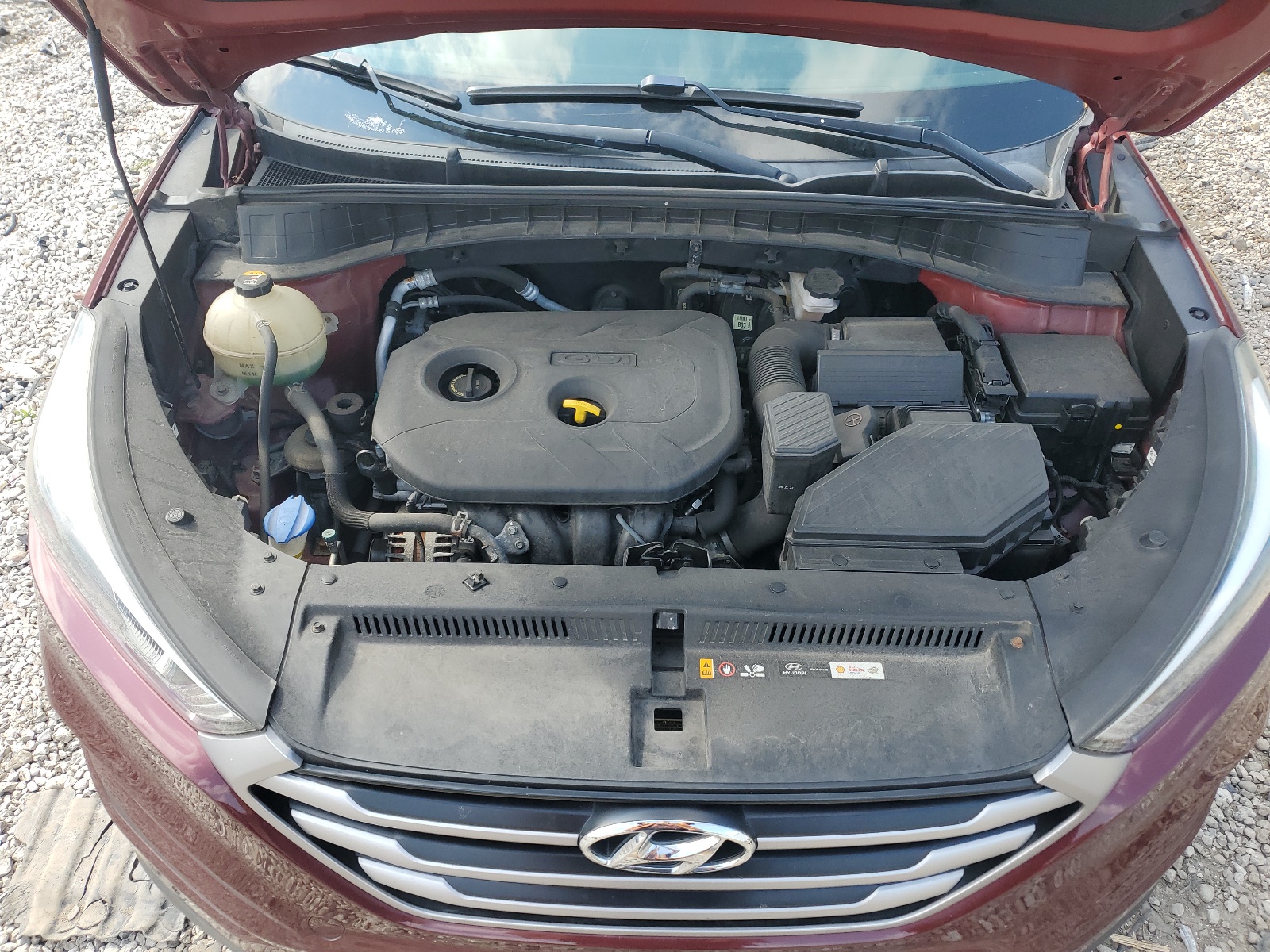 KM8J23A48HU445555 2017 Hyundai Tucson Se