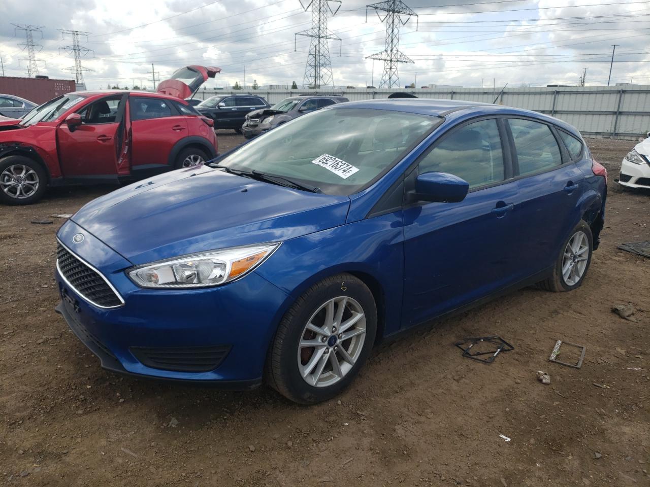 1FADP3K2XJL273174 2018 FORD FOCUS - Image 1