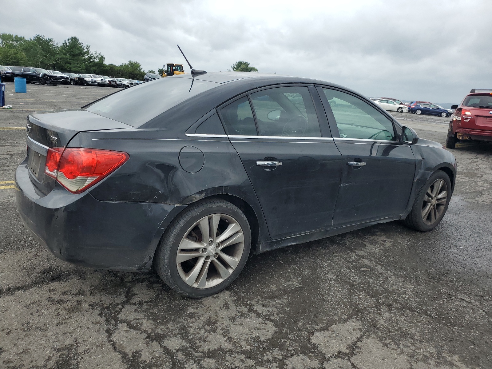 2013 Chevrolet Cruze Ltz vin: 1G1PG5SB1D7165776