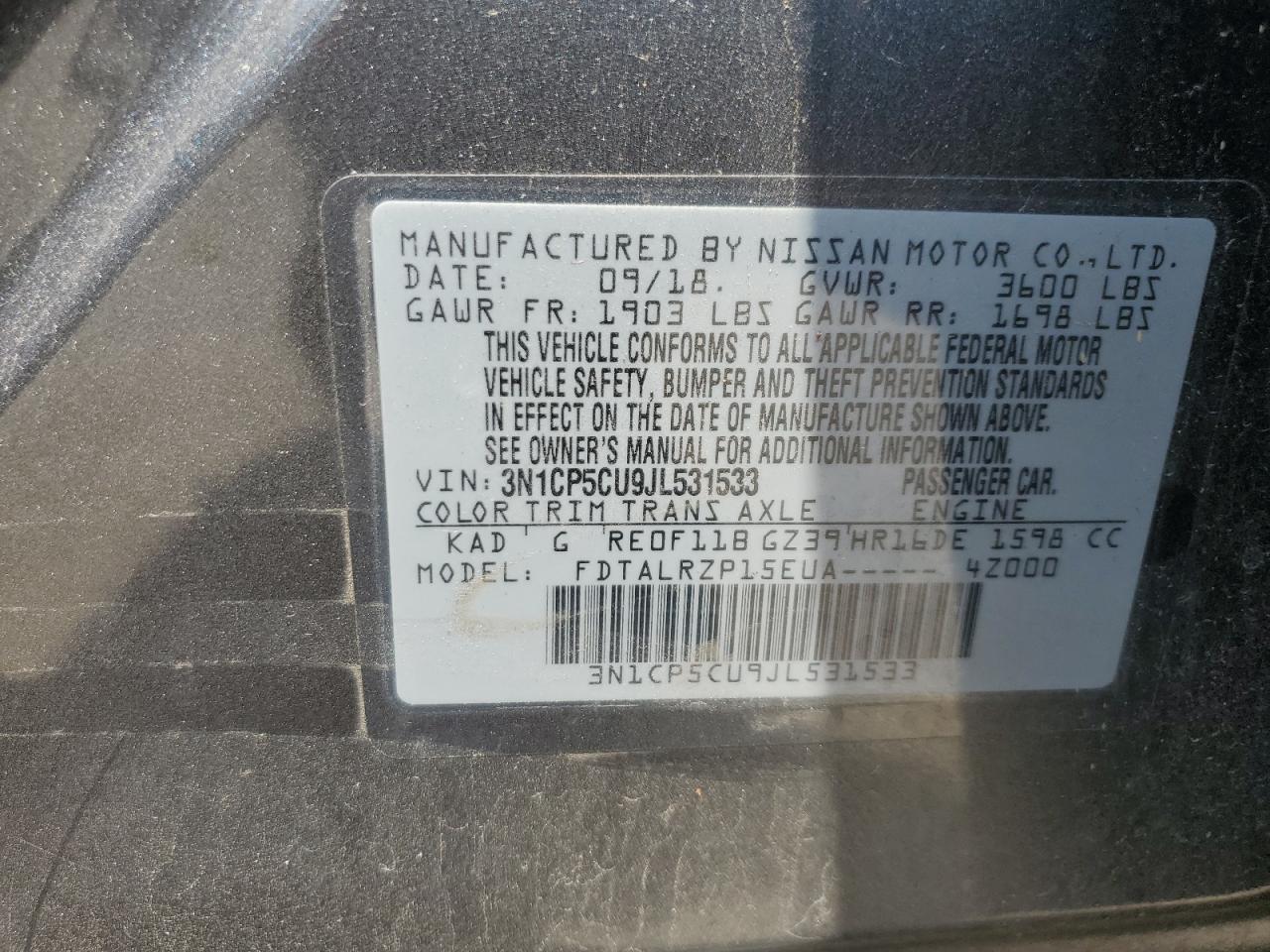 2018 Nissan Kicks - Image 13