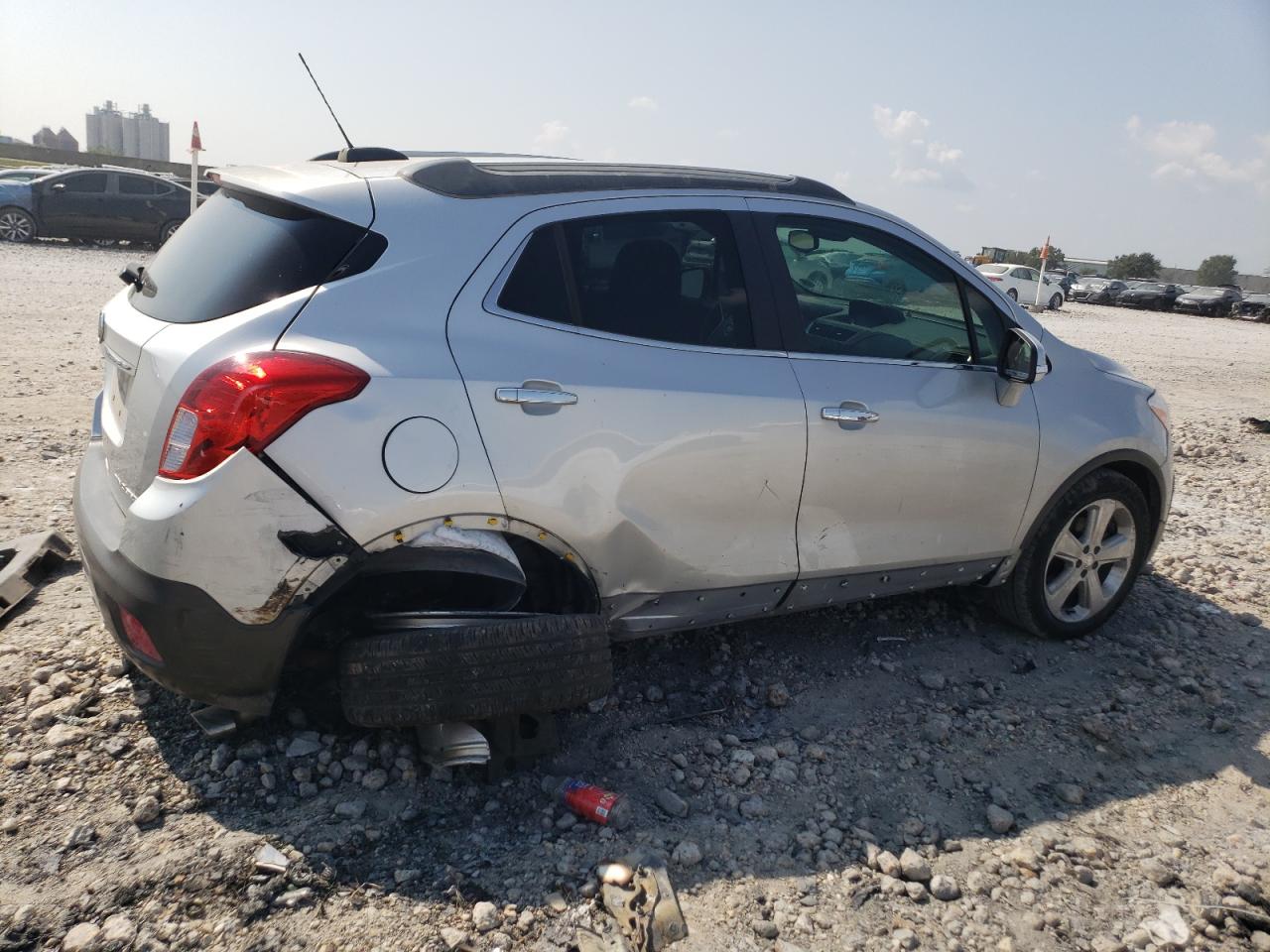 2015 BUICK ENCORE with REAR END damage, VIN KL4CJASB3FB224966