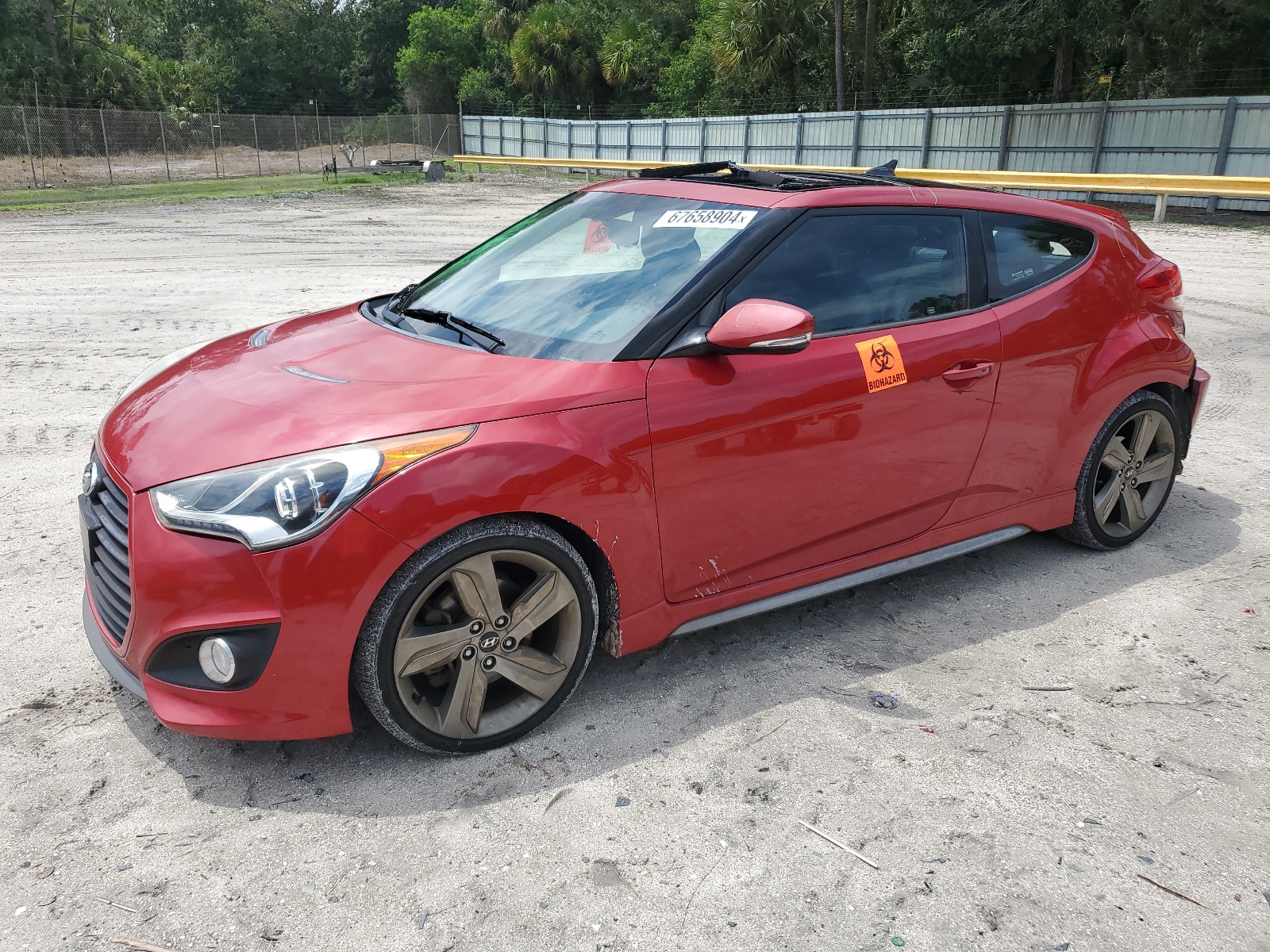 KMHTC6AE2DU111399 2013 Hyundai Veloster Turbo